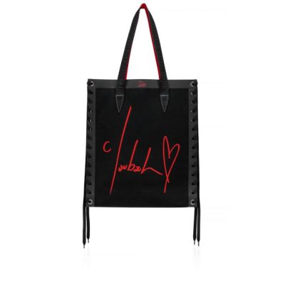 Bolsos De Mano Cabalace Small Christian Louboutin Mujer - Negros/Rojos - 3160586BK01